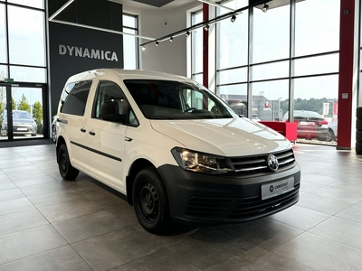 Volkswagen Caddy III Kombi 2.0TDI 75KM M5 2017 r., salon PL, I wł., f-a VAT, 12 m-cy gwar