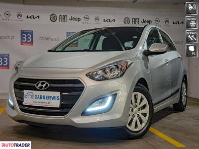 Hyundai i30 1.4 benzyna 100 KM 2015r. (Warszawa)
