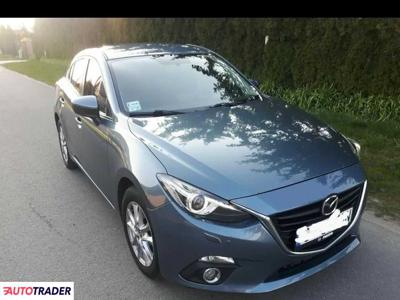 Mazda 3 2.0 benzyna 120 KM 2015r. (pabianice)