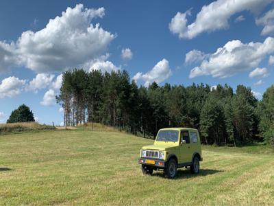 Suzuki sj410, samuraj 1983r, żółte tablice