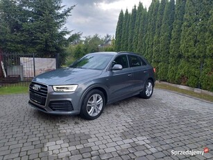 Audi Q3*2.0TDI 184km*QUATTRO 4x4*S-LINE*2016r*