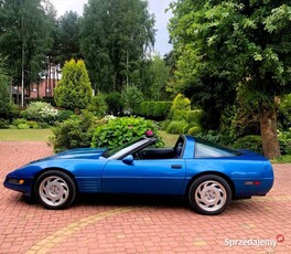 CHEVROLET CORVETTE 1991 Quasar Blue Metalic