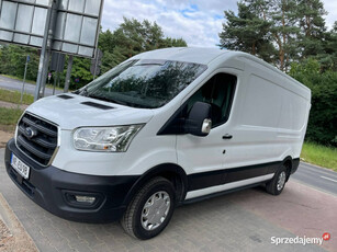 Ford Transit 2.0 130KM 2022 Klima Tempomat Bogata Opcja Pełen Serwis LED 2…