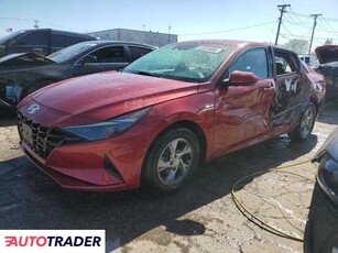 Hyundai Elantra 2.0 benzyna 2022r. (CHICAGO HEIGHTS)