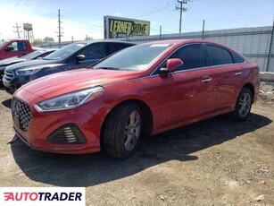 Hyundai Sonata 2.0 benzyna 2019r. (CHICAGO HEIGHTS)