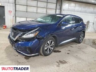 Nissan Murano 3.0 benzyna 2020r. (DES MOINES)