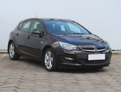 Opel Astra J , Salon Polska, Serwis ASO, Skóra, Klima, Tempomat,