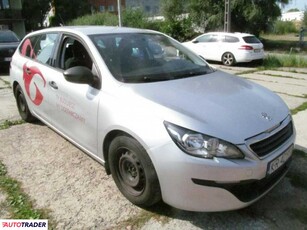 Peugeot 308 1.6 diesel 92 KM 2014r. (Komorniki)