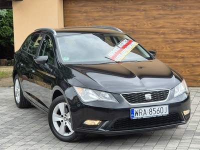 SEAT Leon III 1.6TDI 105KM, 2014, Z Niemiec, 166tyś km, Z Niemiec-Zarejestrowany