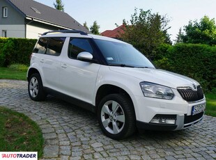 Skoda Yeti 1.2 benzyna 105 KM 2014r.