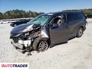 Toyota Sienna 2.0 hybrydowy 2021r. (LOGANVILLE)