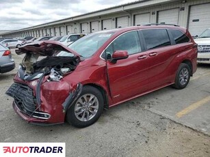 Toyota Sienna 2.0 hybrydowy 2021r. (LOUISVILLE)