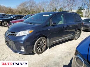 Toyota Sienna 3.0 benzyna 2019r. (NORTH BILLERICA)