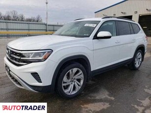 Volkswagen Atlas 3.0 benzyna 2021r. (ROGERSVILLE)