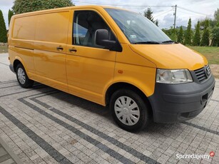 Volkswagen Transporter T5, 2.5tdi, 2005r, 3 osobowy, hak oraz Vat-1a