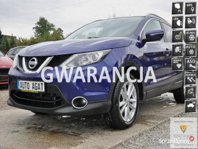 Nissan Qashqai nawi*asystent pasa ruchu*full led*skóra*blue…