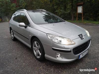 Peugeot 407SW 3.0 V6 211KM SalonCH Bogata Wersja Zadbany