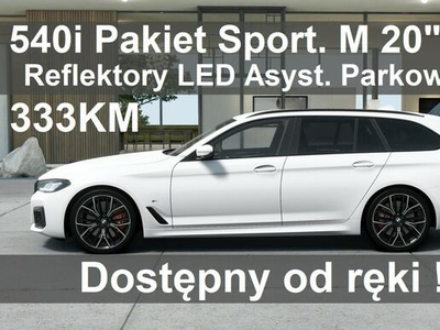 540i xDrive Pakiet sport M Adapt. Led Hifi Harman Pamięć fotel 3948 zł