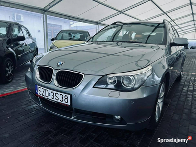 BMW 530 3.0 D* 218 KM* AUTOMAT* Zarejestrowana* E60 (2003-2…