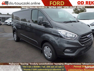 Ford Transit Custom 130KM A6 Trend 320 L2H1, automat od ręk…