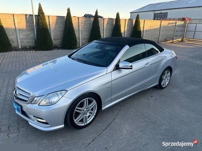 Mercedes E220 CDI Cabrio 7G-TRONIC 170KM 2013r Full wersja!