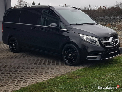 Mercedes V 300 4MATIC SKÓRA SZKLANY DACH 7 OSÓB BOGATE WYPO…