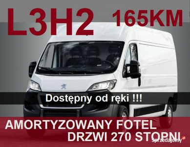 Peugeot Boxer L3H2 165KM Światła Led Amor. fotel Drzwi 270 …