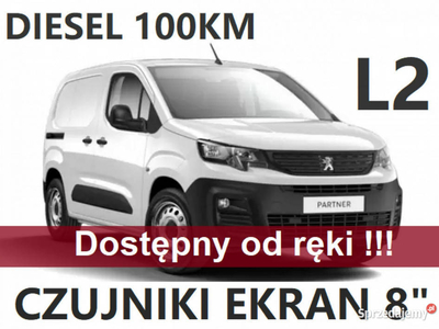 Peugeot Partner L2 1,5 Diesel 100KM Czujniki Park. Dostępny…