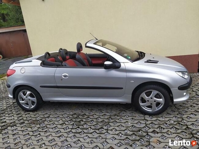 Peugeota 206 1.6 benzyna kabriolet