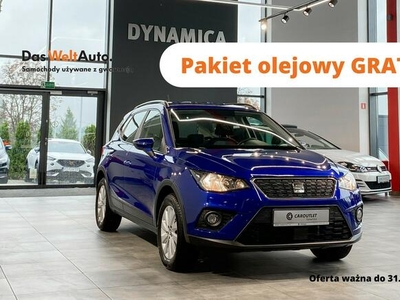 Seat Arona -Style 1.0TSI 95KM M5 2019 r., salon PL, I wł., f-a VAT, serwisowany