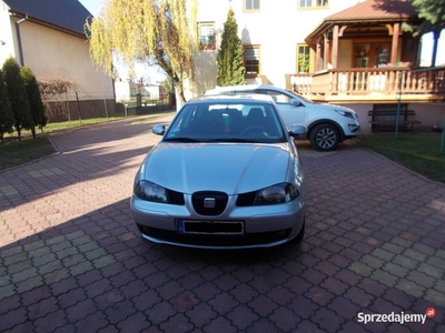 SEAT IBIZA 1,4 benz. 2004r./2005r. 5 drzwi KLIMA zarejestr.