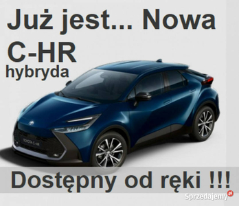 Toyota C-HR Nowa 140KM Hybryda Czarny Dach dostępna od ręki…