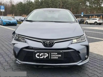 Toyota Corolla 2020 Salon Polska GAZ LPG USZKODZONA Odpala i Jeździ Po Placu