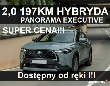 Toyota Corolla Cross Hybryda 197KM Executive Kamera 360 Asy…