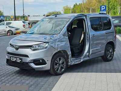 Toyota Proace City Verso AUTOMAT 2021 Salon Polska USZKODZONA Odpala i Jeździ Po Placu