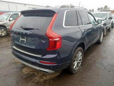 Volvo XC 90 2016, 2.0L, 4x4, uzkodzony bok