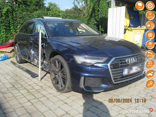 Audi A6 50 Tdi S Line Matrix kamery 360 Skóra 4x4 F vat C8 (2018-)