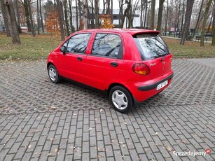 Śliczny Daewoo Matiz*1999r*0,8 Benz*Dł Opł*140 Tyś Prz*Moż-Zamiany.