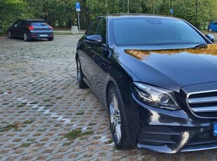 Mercedes E Klasa E220d Salon PL Bezwypadkowy 4matic Kam 360 AMG Zamiana