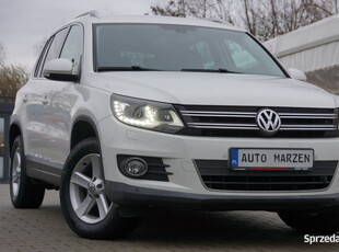 Volkswagen Tiguan 2.0 TDI CR 140 KM Lift 4x4 Biksenon Webasto Hak GWARANCJA