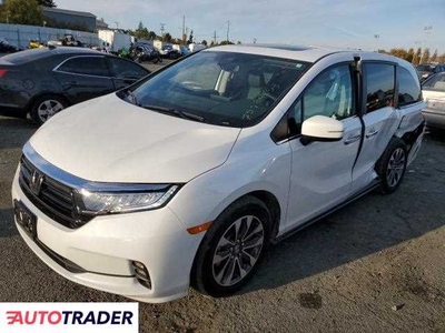 Honda Odyssey 3.0 benzyna 2023r. (VALLEJO)