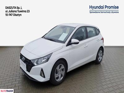 Hyundai i20 1.2 benzyna 84 KM 2020r. (Olsztyn)