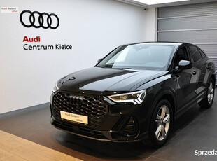 Audi Q3 Sportback 35TFSI 150KM Stronic Sline VirtualPlus Led Kamera Black …