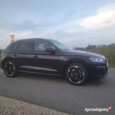 Audi q5 Black Edition +S line 2018 2.0 tdi 190km salon polska.