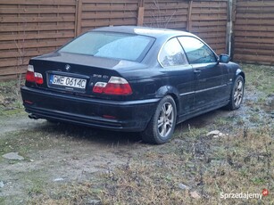 Bmw e46 coupe 2.2 benzyna 6 cylindrów czarna