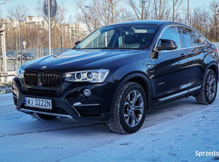 BMW X4 20d 190KM 4x4 Polski Salon Grzana Kiera Bezwypadek Nowy Rozrząd itd