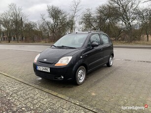 Chevrolet matiz benzyna lpg czarny