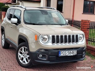 JEEP RENEGADE automat skóra nawi