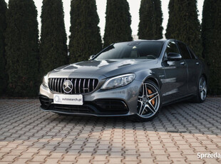 Mercedes-Benz Klasa C 63S, AMG, Ceramika, Salon PL, I Wł., B