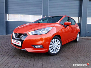 NISSAN Micra, 2017r. Salon PL * ASO * CarPlay * Kamera * Podgrz. Fotele Pr…